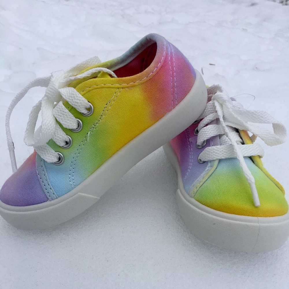 Tie Dye Sneakers- Spring colors!